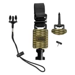 GearKeeper Aluminium Wading Staff Tether Combo Mount (Snap/Stud/Velcro)
