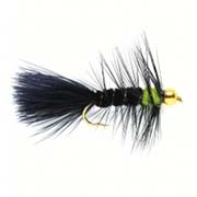 Nugget Black Green Gold Wooly Bugger