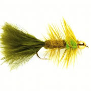Nugget Olive Green Gold Wooly Bugger