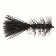 Black Weighted Wooly Bugger