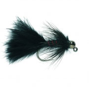 Barbless Tungsten Nugget Jig Bugger Black