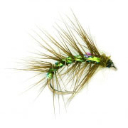 Hackled UV Snatcher Olive