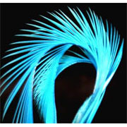 Flybox® UV Reactive Goose Biots 4 pc - Electric Blue