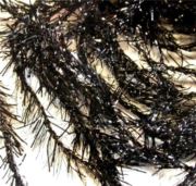 Flybox® Small Crystal Hackle 5mm - Jet Black