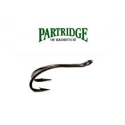 Partridge Patriot Fly Double Up-Eye Hooks 10 - Black Nickel - CS16U/2B