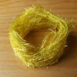 Flybox® Small Crystal Hackle 5mm - Golden Olive