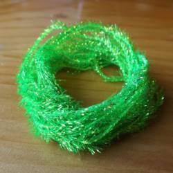 Flybox® Small Shimmer Hackle  - Fl Chartreuse