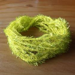 Flybox® Small Shimmer Hackle  - Fl Yellow