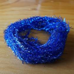 Flybox® Small Shimmer Hackle  - Blue Flash Damsel