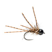 Barbless Tungsten Rubber Leg Fox Nymph