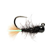 Barbless Tungsten KJ Black Jig
