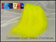 Foxy Tails Cashmere Goat Patch (Large Pro Pack) - Yellow Chartreuse