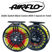 Airflo® Switch Black Cassette Fly Reel 7/9