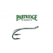 Partridge Patriot Fly Double Up-Eye Hooks 10 - Silver - CS16U/2S