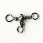 Mustad 77700 3 Way Cross Barrel Swivel