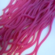 Flybox® Super Stretch Legs For The Squirmy Wirmy - Deep Red