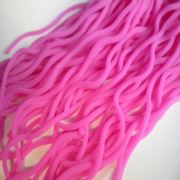 Flybox® Super Stretch Legs For The Squirmy Wirmy - Flu Pink