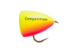 Fario Fly Competition Barbless Fario Bung Two Tone Pink/Yellow