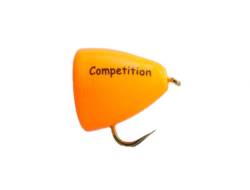 Fario Fly Competition Barbless Fario Bung Orange