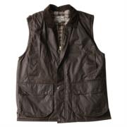 Hoggs of Fife Padded Waxed Waistcoat