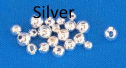 Veniards Tungsten Beads Silver - Slotted