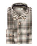 Hoggs of Fife Garvock Cotton Twill Herringbone Check Shirt