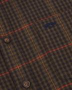 Hoggs of Fife Harris Cotton/Wool Twill Check Shirt