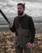 Hoggs of Fife Kinloch Technical Tweed  Field Waistcoat