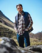 Hoggs of Fife Tiree Herringbone Check Shirt