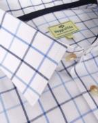 Hoggs of Fife Viscount Premier Tattersall Shirt