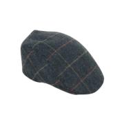 Hoggs of Fife Windowpane Waterproof Tweed Cap