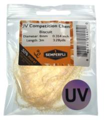 Semperfli® 8mm Competition UV Chenille - Biscuit