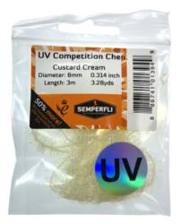 Semperfli® 8mm Competition UV Chenille - Custard Cream
