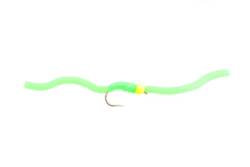 Fario Fly Fl Chartreuse Green Squirmy - Barbless