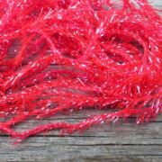 Flybox® Small Shimmer Hackle  - Fl Red