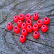 Flybox® Brass Hotheads - Fl Red (20) (3.2mm)