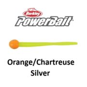 Berkleys® Powerbait - Floating Mice Tail - 7.5cm Orange/Silver Chartreuse 1307592