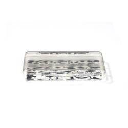Vision® 3 Compartment Clear Tube Fly Box - V109