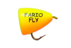 Fario Fly Bung Two Tone Yellow/Orange
