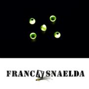 Franc N Snaelda Signature Coneheads 5.5mm - Chartreuse
