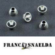 Franc N Snaelda Signature Coneheads 6.5mm - Silver
