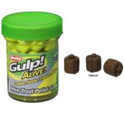 Berkleys® Powerbait - Trout Pellets 9mm - Garlic Natural - 1286164