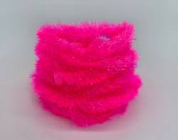 Chuck N Duck 15mm Fine Stretch Core Blob Fritz - Fl Shocking Pink
