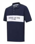 Hoggs of Fife Stewart Block Pique Polo Shirt
