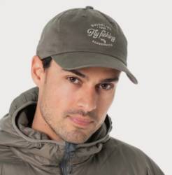 Guideline ® Fly Fishing Dad Cap - Forest Grey