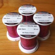 Textreme® Holographic Tinsel - Medium - Claret
