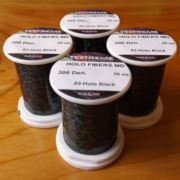 Textreme® Holographic Tinsel - Medium - Black