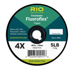 Rio® Fluoroflex Tippett 30 Yard Spools (Fluorocarbon)