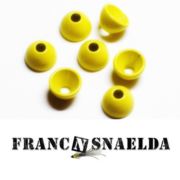 Franc N Snaelda Signature Coneheads 6.5mm - Yellow