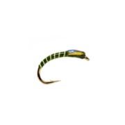Fluorescent Green Ribbed Olive Buzzer